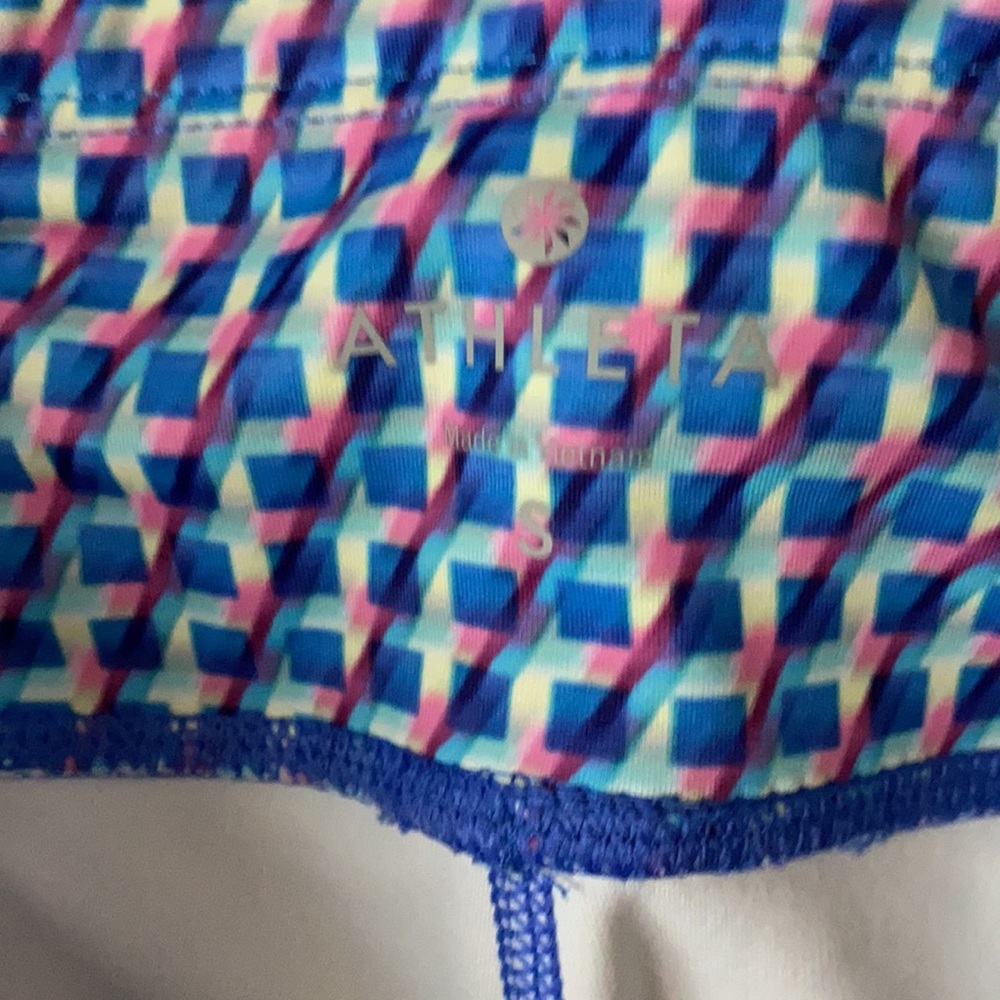 Athleta Patterned Workout Capri - image 5